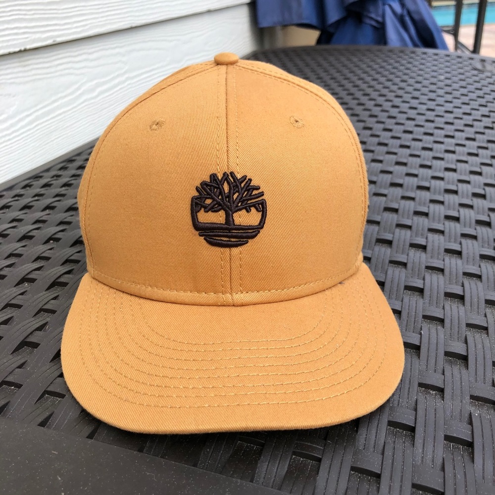 Timberland Tree logo Snapback Cap